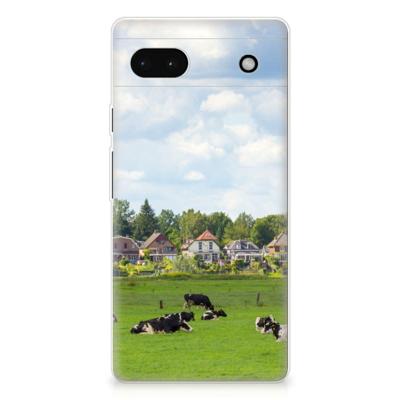 Google Pixel 6A | TPU Hoesje | Koeien Google Pixel 6A | TPU Hoesje | Koeien