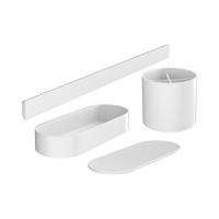 Bundelset Badkamer HansGrohe WallStoris Mat Wit - thumbnail