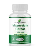 Livinggreens Magnesium citraat 400mg 60 Tabletten - thumbnail