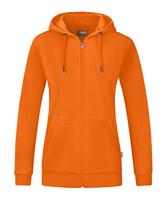 JAKO C6820D Jas Met Kap Organic Dames - Oranje - 46 - thumbnail
