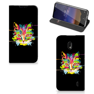 Nokia 2.2 Magnet Case Cat Color Nokia 2.2 Magnet Case Cat Color