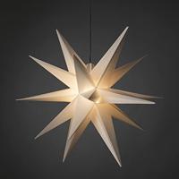 Konstsmide 5971-200 Kerstster Ster Warmwit LED Wit Energielabel: G (A - G) - thumbnail