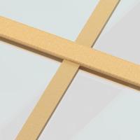 VidaXL Schuifdeur 90x205 cm helder esg-glas en aluminium goudkleurig - thumbnail