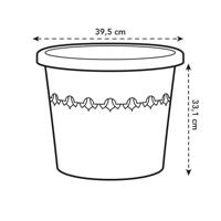 Elho algarve cilindro 40 terra - thumbnail