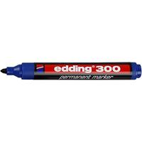 Edding 300 4-300003 Permanent marker Donkerblauw Watervast: Ja - thumbnail