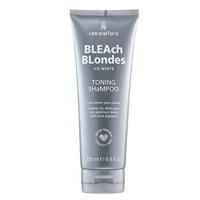 Lee Stafford Bleach Blondes Ice White Toning Shampoo 250ml - thumbnail
