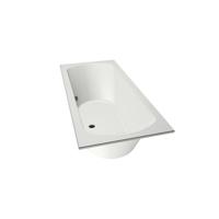 Bad Xenz Lagoon 180x80x50 cm Mat Wit - thumbnail