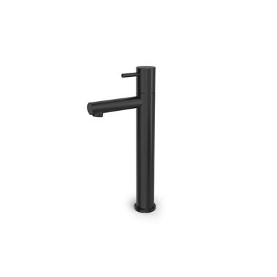 Hotbath Buddy Fonteinkraan - uitloop 11cm - opbouw - hoog model - Geborsteld zwart PVD EH001MBP