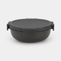 Brabantia saladebak 1,3l dark grey - thumbnail