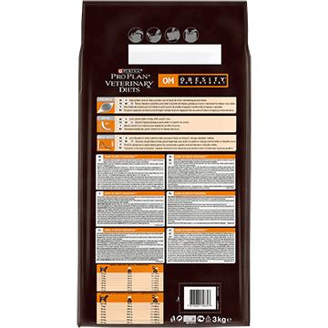 Purina Pro Plan Veterinary Diets Canine OM Obesity Management droogvoer hond 3kg Purina Pro Plan Veterinary Diets Canine OM Obesity Management droogvoer hond 3kg