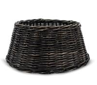 Kerstboommand Rotan Zwart Ø60cm - thumbnail