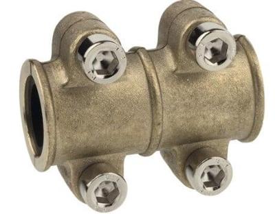 Kirchhoff Messing tapklem, blank, voor 15 mm x 1/2"IT - 98940628