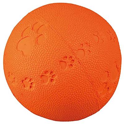TRIXIE NATUURRUBBER BAL ASSORTI 6X6X6 CM 3 ST