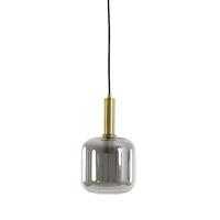 Light & Living Hanglamp 'Lekar' Ø16cm, Antiek Brons/Smoke - thumbnail