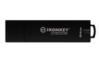IronKey D300S 64GB - USB-flashstation - gecodeerd - 64 GB - USB 3.1 Gen 1 - FIPS 140-2 Level 3 - thumbnail
