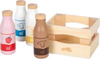 Kinderkrat met melkdranken FRESH - Hout small foot meerkleurig - thumbnail
