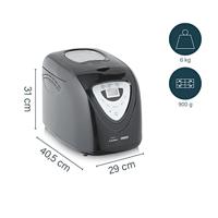 Princess 152009 Broodbakmachine Zwart/Zilver - thumbnail