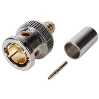 Hicon BNC0.8/3.7HD BNC-connector Stekker, recht 75 Ω 1 stuk(s) - thumbnail