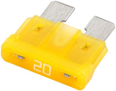 SPAHN "ato" zekering bananenstekker flat lock 20a form c standard