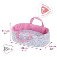 Corolle draagbed bloemen voor poppen, 30 cm - thumbnail