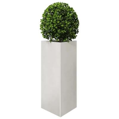 VidaXL Plantenbakken 2 st driehoek 40x40x75 cm roestvrij staal