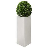 VidaXL Plantenbakken 2 st driehoek 40x40x75 cm roestvrij staal - thumbnail