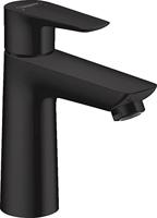 Wastafelmengkraan Talis E HansGrohe 110 Eengreeps Zonder Afvoer Mat Zwart - thumbnail