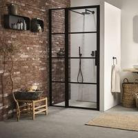 Wandkubus Sealskin Brix 50x24 cm Large Zwart - thumbnail