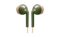JVC hoofdtelefoon in-ear + microfoon groen-beige HA-F19M - thumbnail
