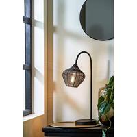 Light & Living Tafellamp 'Alvaro', mat zwart - thumbnail