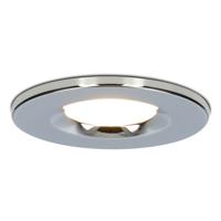 Venezia LED inbouwspot - 6 Watt 650 lumen - 2700K warm wit - Dimbaar - Rond - IP65 waterdicht - Chroom - Voor binnen, buiten en badkamer - thumbnail