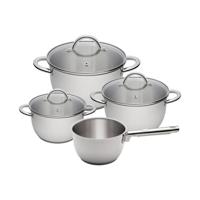 Sola Kookpannenset Novoli - 4-delig - Rvs - Zilver - thumbnail