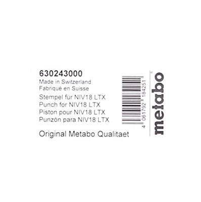 Metabo 630243000 Stempel 1 stuk(s)