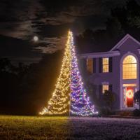 Fairybell 4 meterLuminous Switch 1500 leds - met paal - FANL-400-1500-24-EU - thumbnail