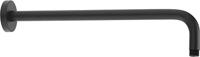 Ben Round douchearm 40cm mat zwart - thumbnail