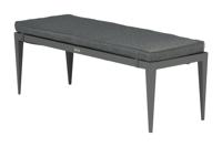 Bali bank 110x40xH45 carbon black/mystic grey Garden Impressions - Garden impressions - thumbnail