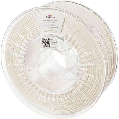 Spectrum Filaments 80092 smart ABS Filament ABS kunststof Slagvast 1.75 mm 1000 g Polar White, Polar-wit, Wit 1 stuk(s) Spectrum Filaments 80092 smart ABS Filament ABS kunststof Slagvast 1.75 mm 1000 g Polar White, Polar-wit, Wit 1 stuk(s)