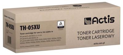 Actis TH-05XU Universele toner voor HP printers, Vervanging HP 05X CE505X, CF280X, Standaard; 7200 pagina's; zwart Actis TH-05XU Universele toner voor HP printers, Vervanging HP 05X CE505X, CF280X, Standaard; 7200 pagina's; zwart