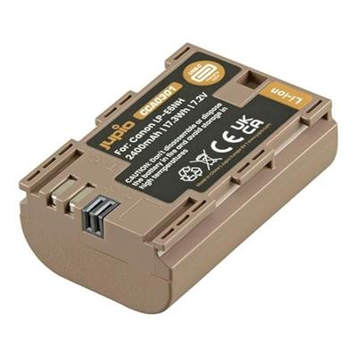 Jupio Canon LP-E6NH Ultra C 2400mAh accu met USB-C input