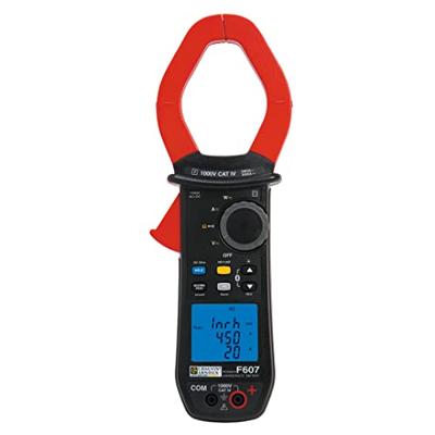 Chauvin Arnoux F607 Stroomtang Digitaal Datalogger CAT IV 1000 V Weergave (counts): 10000