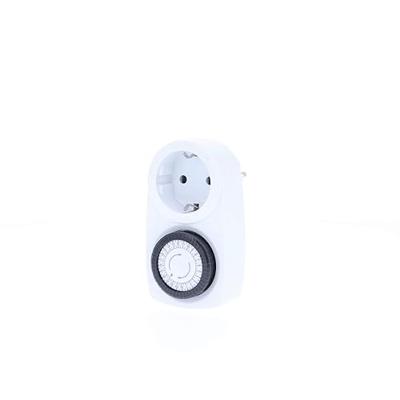 AS Schwabe 24030 Stopcontact-schakelklok Analoog Dagprogramma 3500 W IP20 AS Schwabe 24030 Stopcontact-schakelklok Analoog Dagprogramma 3500 W IP20
