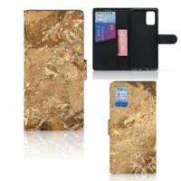 Samsung Galaxy A02s | M02s | Bookcase | Marmer Creme - thumbnail