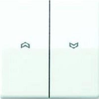Jung AS591-5PWW Knop Inzetstuk 1-voudig Alpine-wit 1 stuk(s)