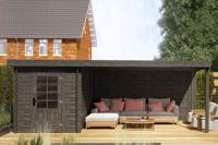 Tuinhuis met overkapping | Petra Platdak | Fonteyn - thumbnail