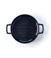 Alva Grillpan - Grillplaat - Nori - Gietijzer ø 28 cm - geëmailleerde anti-aanbaklaag - thumbnail