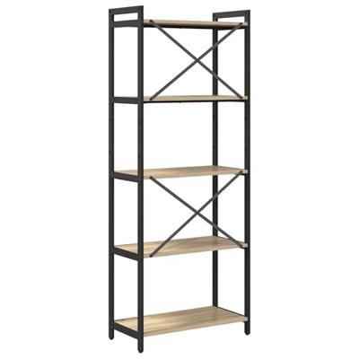 Boekenkast Sonoma eiken 60 x 30 x 153 cm Bewerkt hout