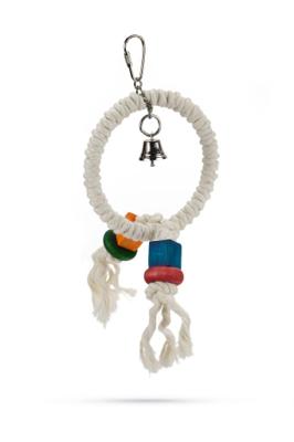 Beeztees Sirko - Vogelspeelgoed - Katoen - Middel - 28 cm