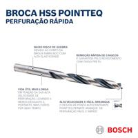 Bosch Accessories 2608577345 Metaal-spiraalboorset 3 mm, 4 mm, 5 mm, 6 mm, 2 mm 1 set(s) - thumbnail