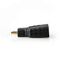 Nedis CVGB34907BK Hdmi-adapter Hdmi-microconnector - Hdmi Female Zwart - thumbnail
