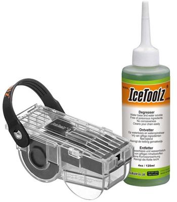 IceToolz Kettingreiniger met ontvetter (120ml) 240c212 (set) IceToolz Kettingreiniger met ontvetter (120ml) 240c212 (set)